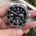 Tudor Pelagos Exclusive Replica Watch Silver Strap Black Dial