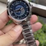 Omega Seamaster Exclusive Replica Watch Silver Strap Blue Dial