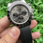 Rolex Daytona Luxurious Replica Watch Black Strap Black Dial