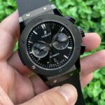 Hublot Big Bang Luxurious Replica Watch Black Strap Black Dial