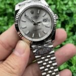Rolex Datejust Glamorous Replica Watch Silver Strap