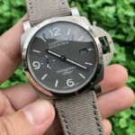 Panerai Seagull Replica Watch Black Strap