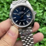 Rolex Steel Datejust Replica Watch Silver Strap