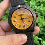 Breitling CHRONOMAT Replica Watch Black Strap Black Dial