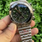 Breitling CHRONOMAT Replica Watch Silver Strap Silver Dial