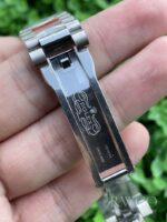 Rolex Day Date Replica Watch Silver Strap Black Dial – Image 6