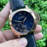 Panerai Seagull Replica Watch Dark Blue Strap