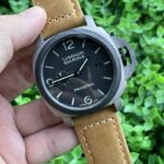 Panerai Seagull Replica Watch Brown Strap