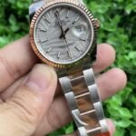 Rolex Datejust Eye Catching Replica Watch Silver Strap Silver Dial