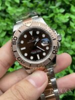 Rolex Yacht Master Exclusive Replica Watch Silver Strap - Image 2