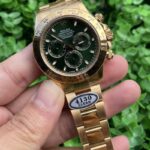 Rolex Daytona Exclusive Replica Watch Gold Strap Gold Dial