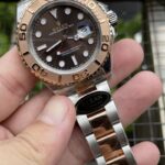Rolex Yacht Master Luxurious Replica Watch Silver Strap
