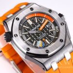 Audemars Piguet Royal Oak Offshore Replica Watch Orange Strap