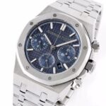 Audemars Piguet Royal Oak Offshore Glamorous Replica Watch Silver Strap Silver Dial
