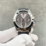 Rolex Daytona Luxurious Replica Watch Black Strap Silver Dial