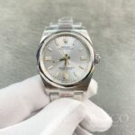 Rolex Oyster Perpetual Luxurious Replica Watch Silver Strap