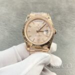 Rolex Day Date Eye Catching Replica Watch Gold Strap Gold Dial