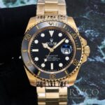 Rolex Submariner Luxurious Replica Watch Gold Strap White Dial