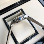 Patek Philippe Nautilus Stunning Replica Watch Black Strap White Dial - immagine 6