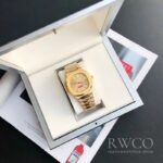 Patek Philippe Nautilus Replica Watch Gold Strap Gold Dial