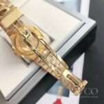 Patek Philippe Nautilus Replica Watch Gold Strap Gold Dial – Image 8