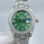 Rolex Datejust Elegant Replica Watch Silver Strap Silver Dial