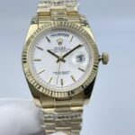 Rolex Day Date Glamorous Replica Watch Gold Strap Gold Dial