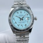 Rolex Datejust Sleek Replica Watch Silver Strap Silver Dial