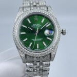Rolex Datejust Impeccable Replica Watch Silver Strap Silver Dial