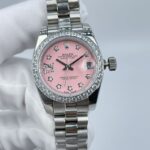Rolex Datejust Lady Elegant Replica Watch Silver Strap Silver Dial
