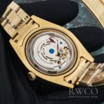 Rolex Sky Dweller Luxurious Replica Watch Gold Strap Silver Dial - immagine 6