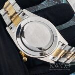 Rolex Sky Dweller Luxurious Replica Watch Silver And Gold Strap Silver Dial - Image 5