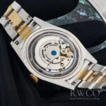 Rolex Sky Dweller Luxurious Replica Watch Silver And Gold Strap Silver Dial - Image 6