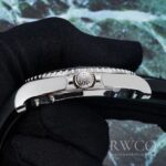 Rolex Yacht Master Glamorous Replica Watch Black Strap Silver Dial – Bild 3