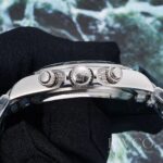 Rolex Daytona Glamorous Replica Watch Silver Strap Silver Dial - Imagen 3