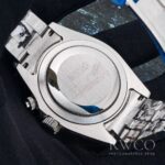 Rolex Daytona Glamorous Replica Watch Silver Strap Silver Dial - Imagen 5