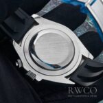 Rolex Daytona Dazzling Replica Watch Black Strap Silver Dial - Image 4