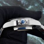 Rolex Explorer Luxurious Replica Watch Black Strap Silver Dial – Image 5