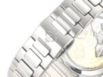 Patek Philippe Nautilus Lady Eye Catching Replica Watch Silver Strap Cream Dial - Image 11