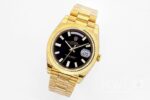 Rolex Day Date Stylish Replica Watch Gold Strap Gold Dial - Imagen 4
