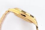 Rolex Day Date Stylish Replica Watch Gold Strap Gold Dial - Imagen 9