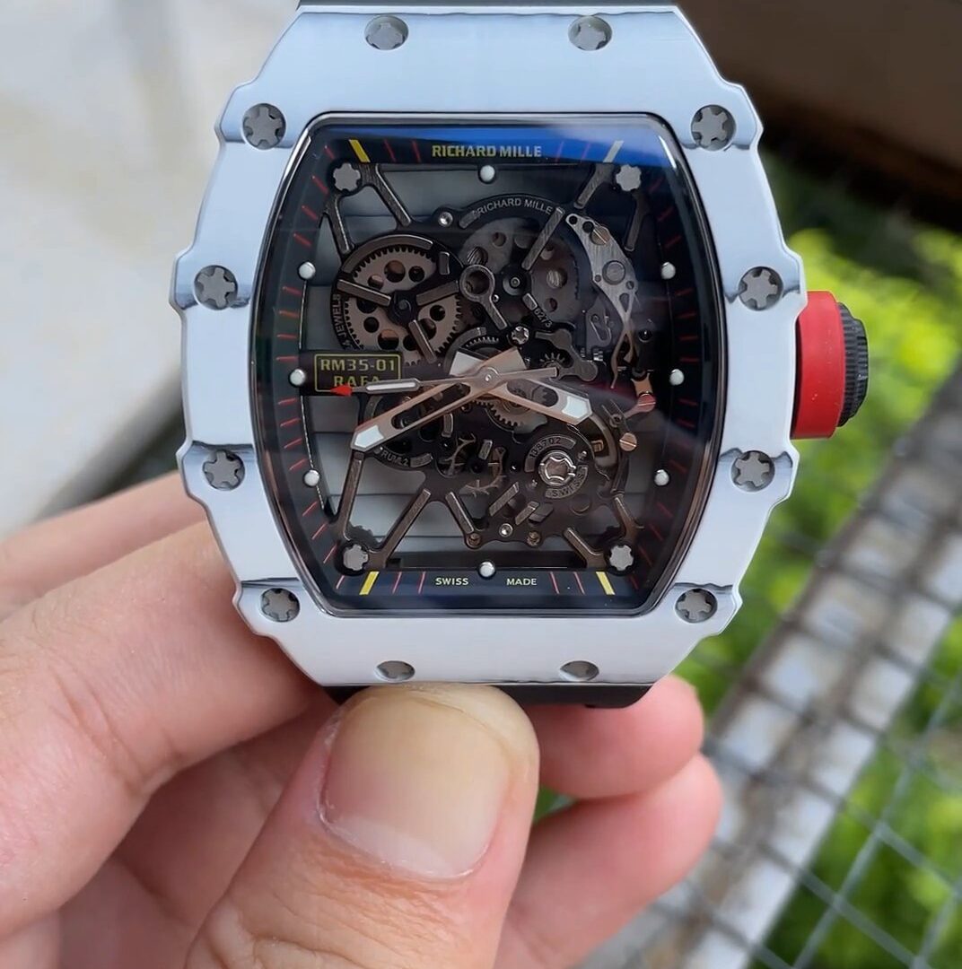 Richard Miller RM035 Replica Watch Black Strap