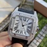 Cartier Santos Ice Bezel Replica